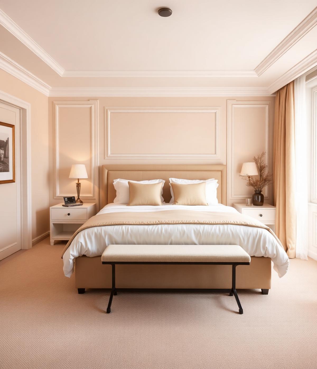 An elegantly furnished private room at Fresh Start